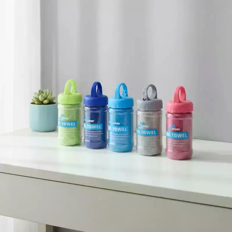 Home Textiles Face Towel - Serviette rafraîchissante à séchage rapide avec