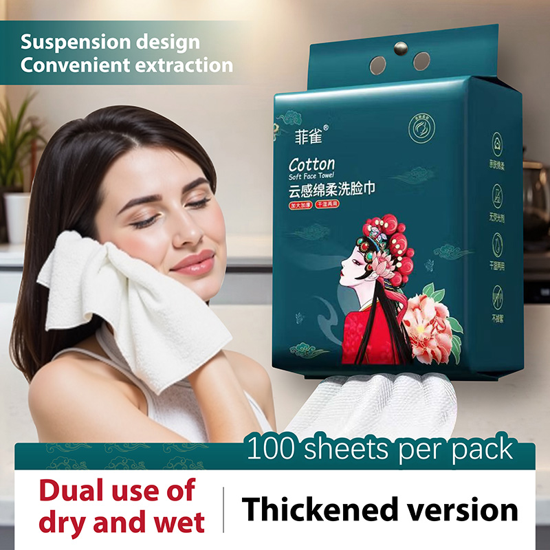 Home Textiles Face Towel - Serviette de visage suspendue épaisse et
