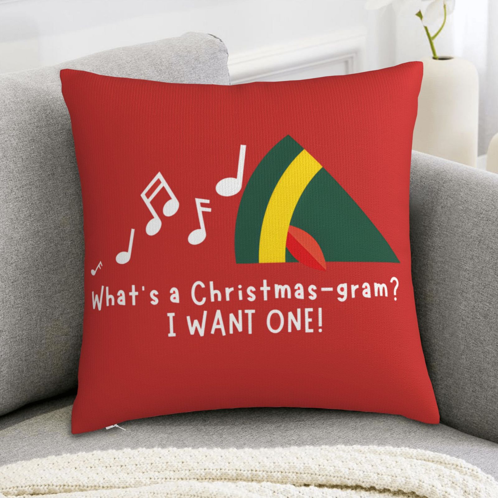 Pillow Insert 18X18 - 1 housse de coussin de Noël