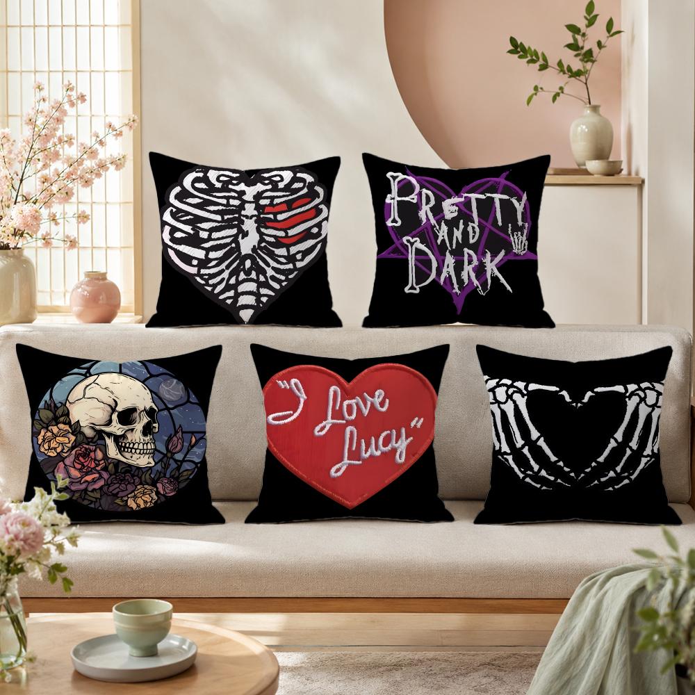 Home Textiles Premium - Housse de coussin en lin de