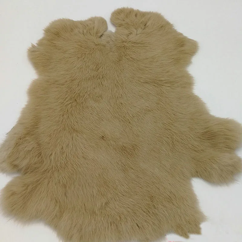 Fourrure de lapin véritable mu - Home Textiles Sale avis et prix