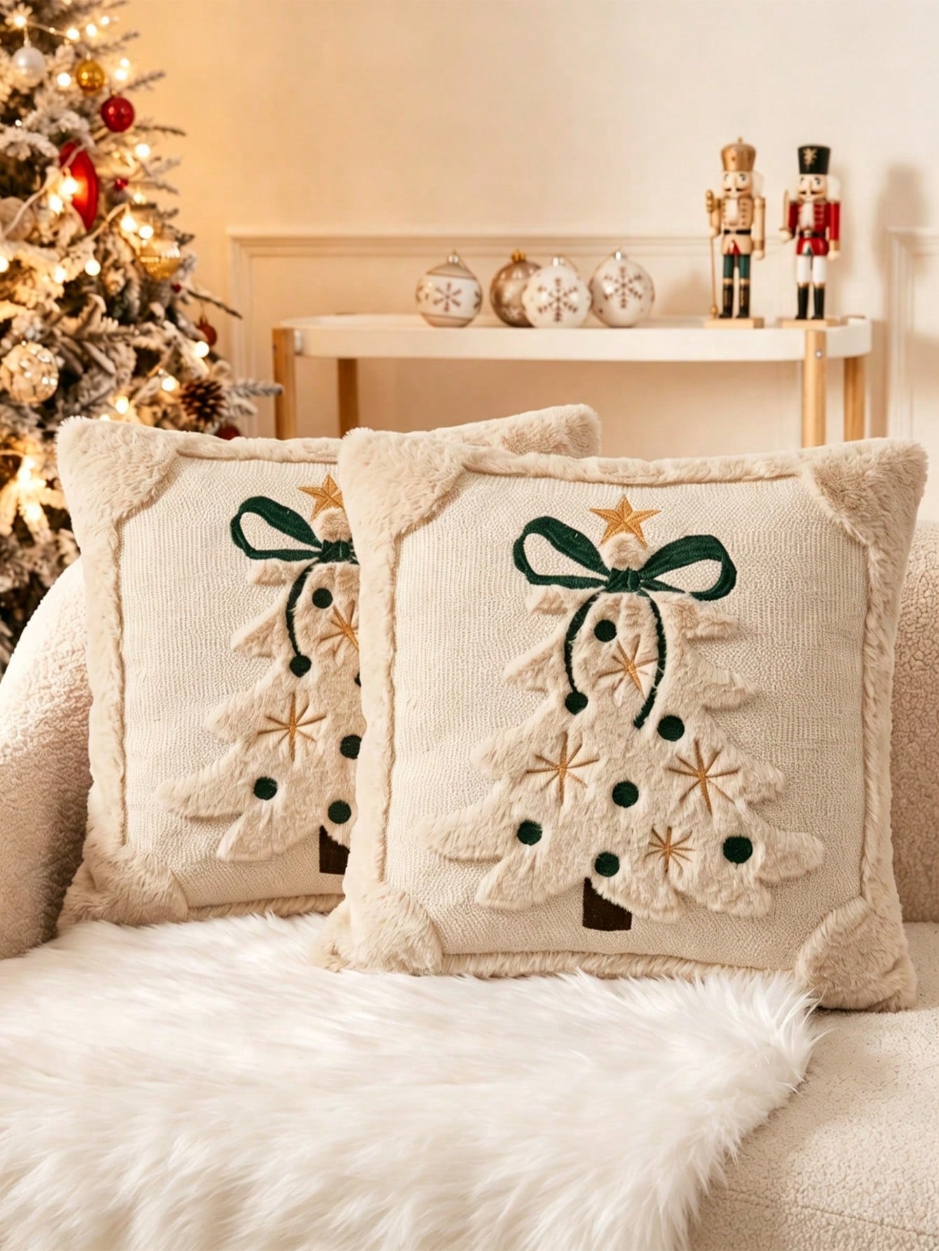 2 housses de coussin 3D en jac - Pillow Insert 18X18 avis et prix