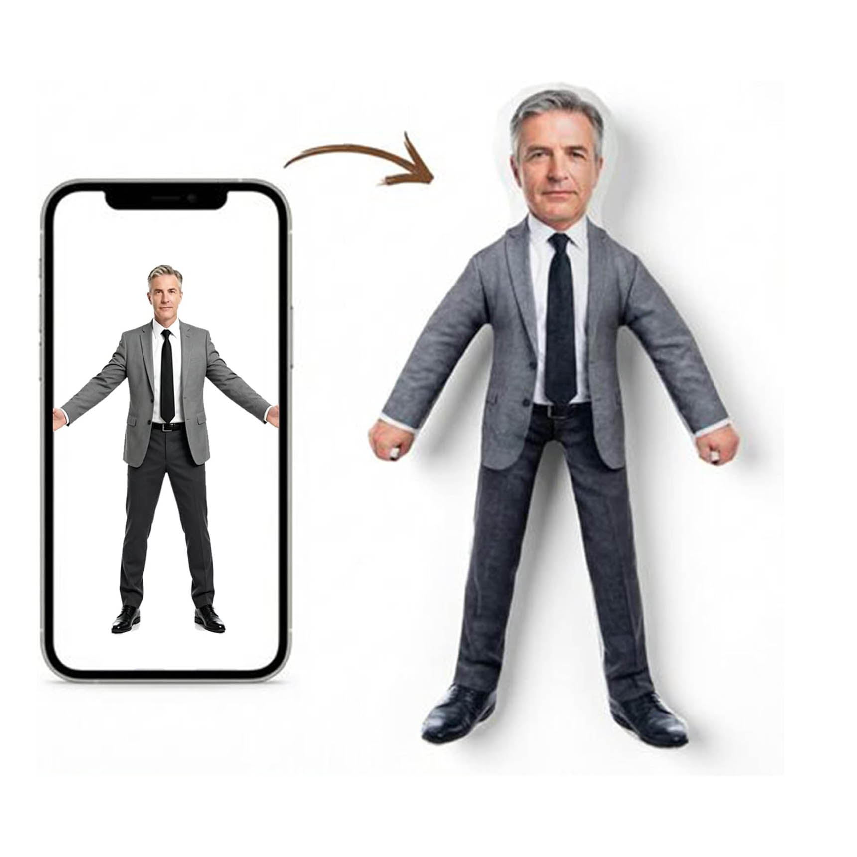 Figurine en peluche articulée  - Home Textile avis et prix
