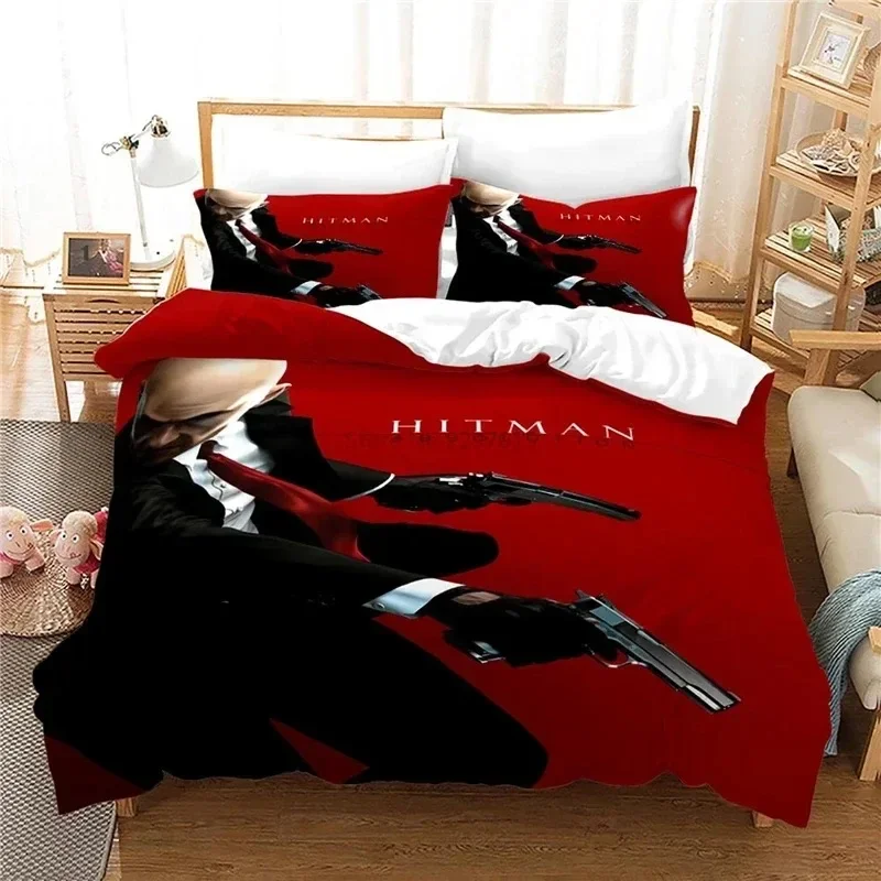 Parure de lit 3D Hitman Killer - Home Textiles Sale avis et prix