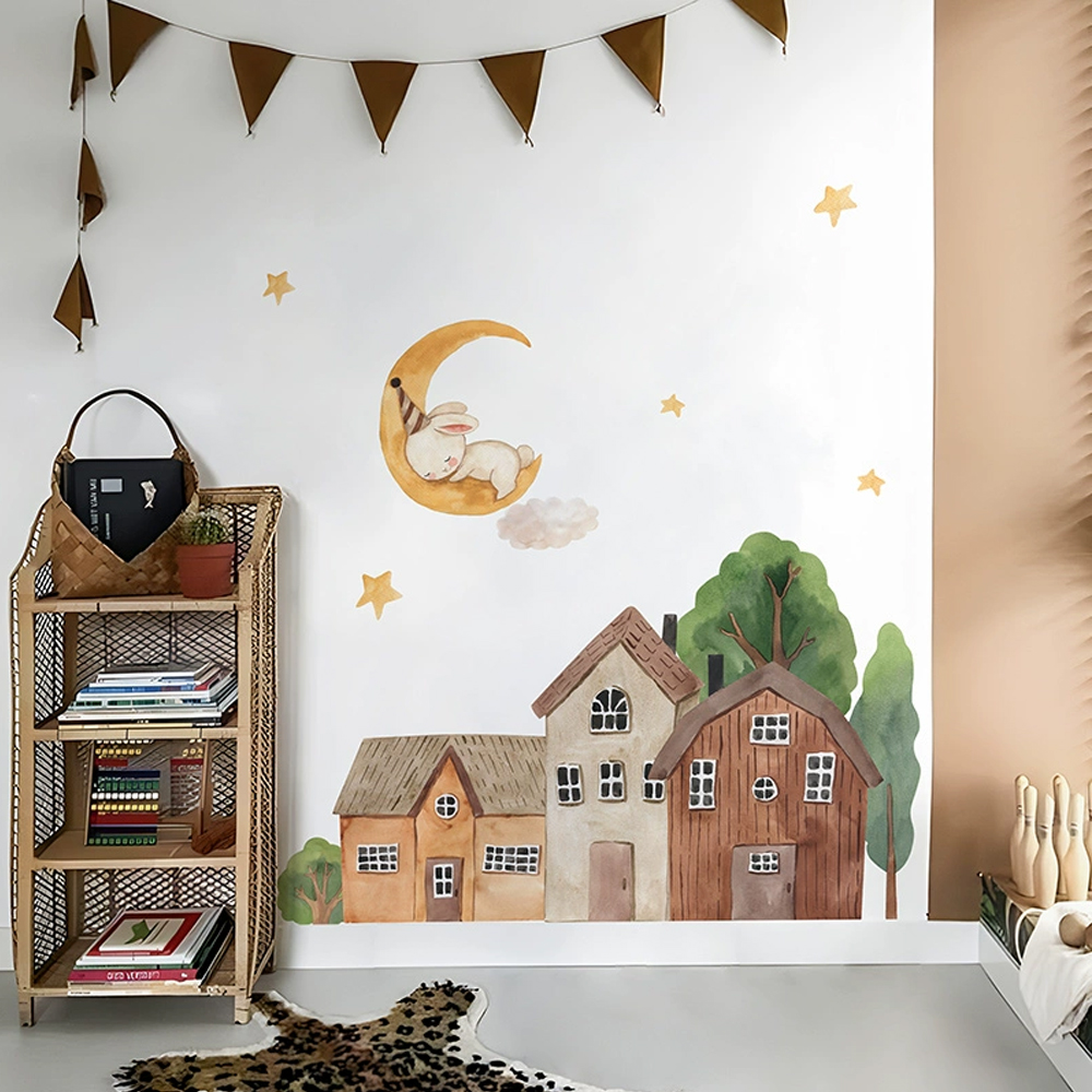 Tissu dessin animé forêt Vinta - Home Textile avis et prix