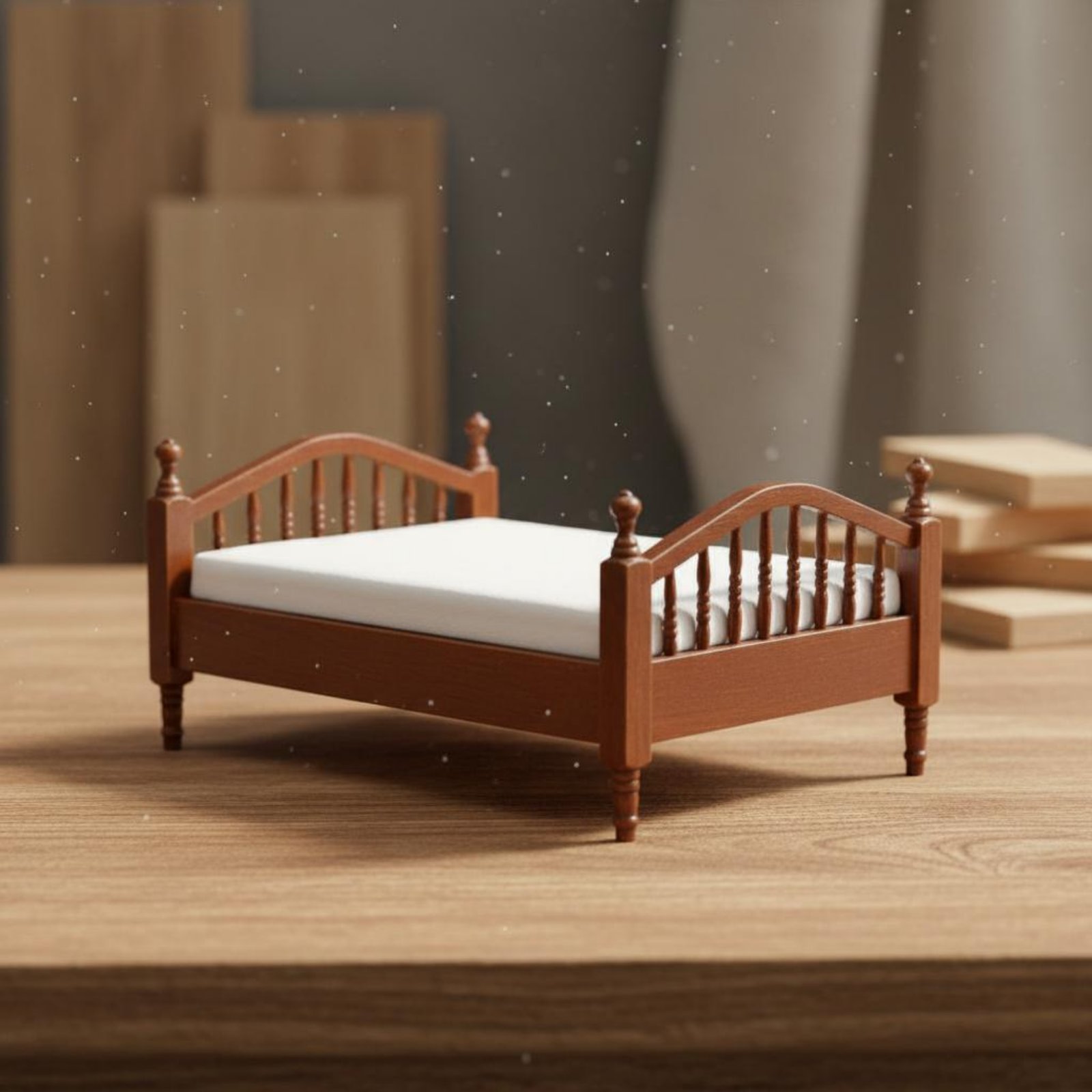 Lit miniature à l'échelle 1:12 - Home Textile avis et prix